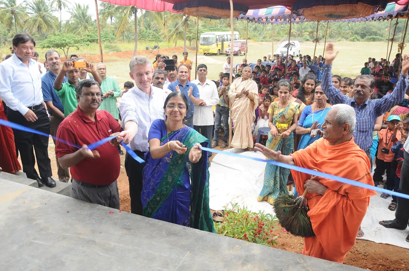 Inauguration of a CSR project